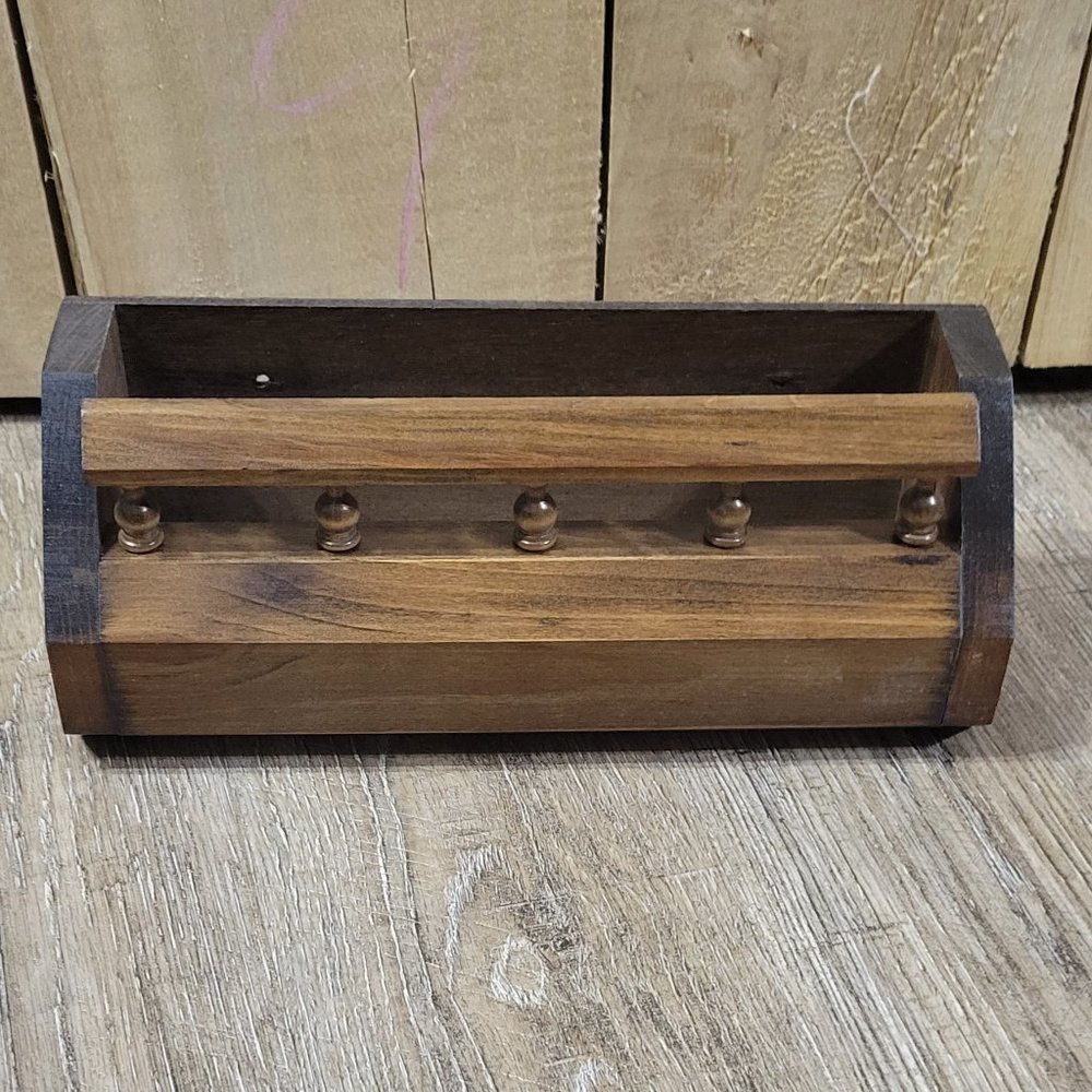 NEW Vintage Homco Home Interiors wooden shelf/planter  # 1182-DF NEW